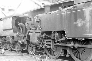 82029 at Nine Elms shed. 11th December 1966. Photo: David Percival 